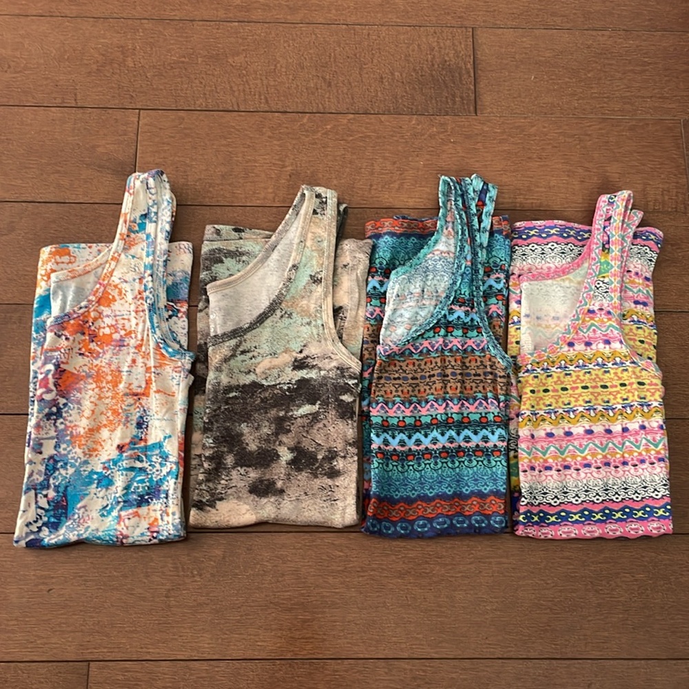 Colorful Patterned Tank Tops - Picture 6 of 9